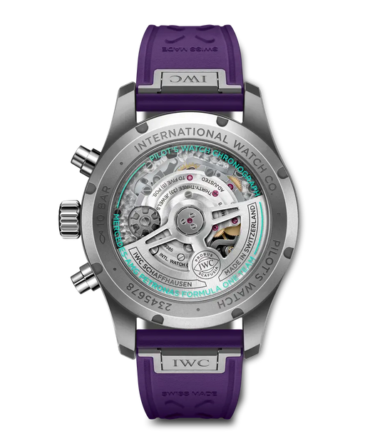 IWC Pilot's Watch Chronograph 41 Map Singapore 41mm Violet