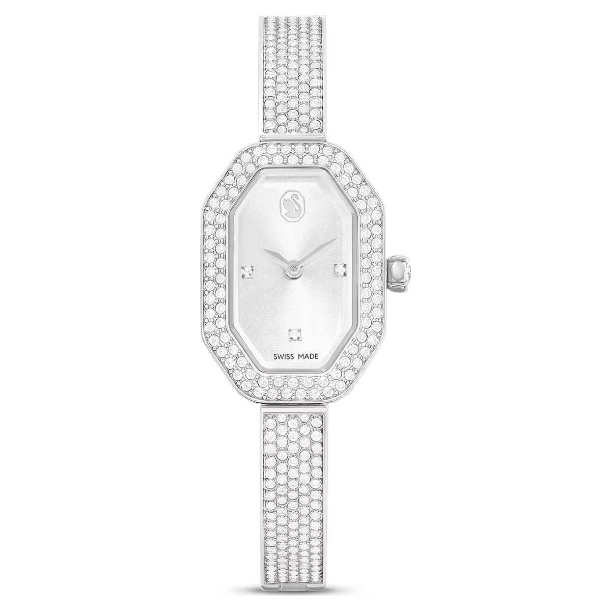 Dextera Bangle watch, Swiss Made, Metal bracelet