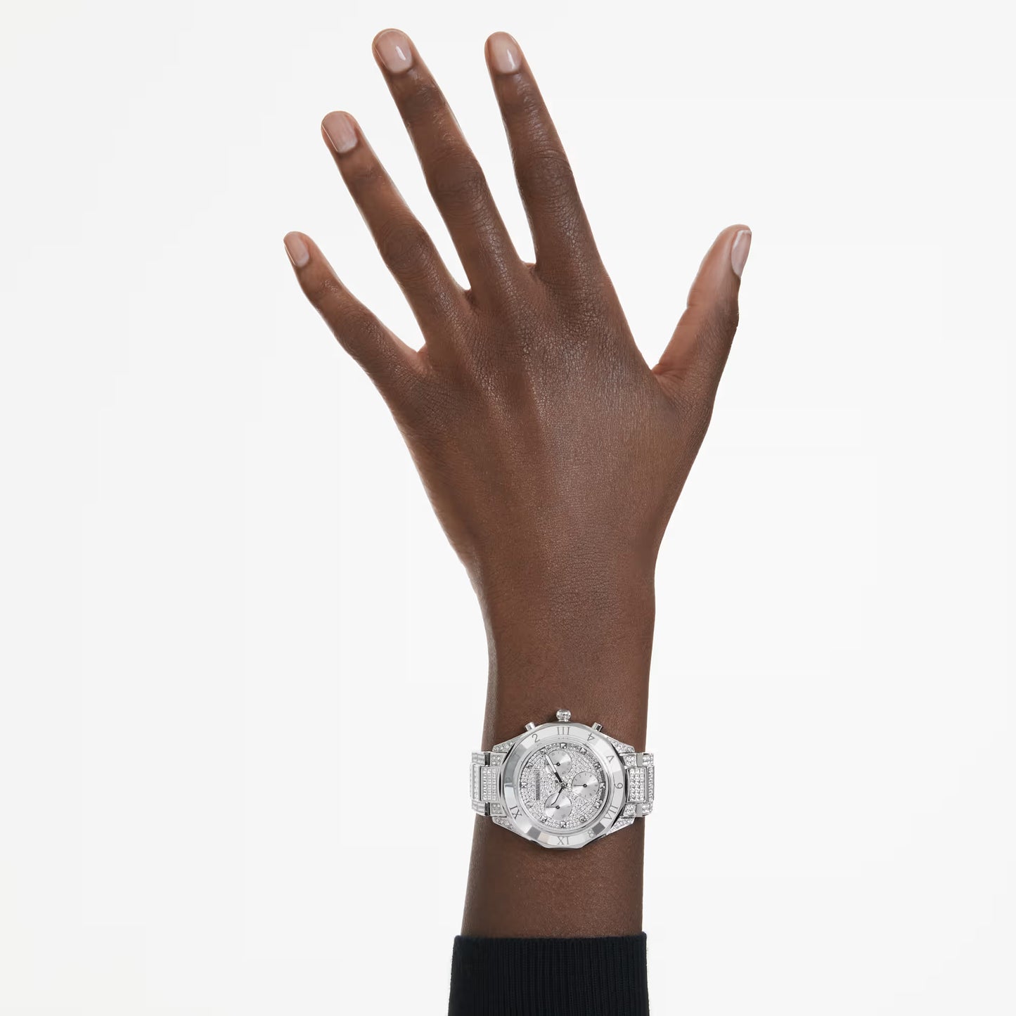 Dextera Lux watch, Swiss Made, Metal, Silver