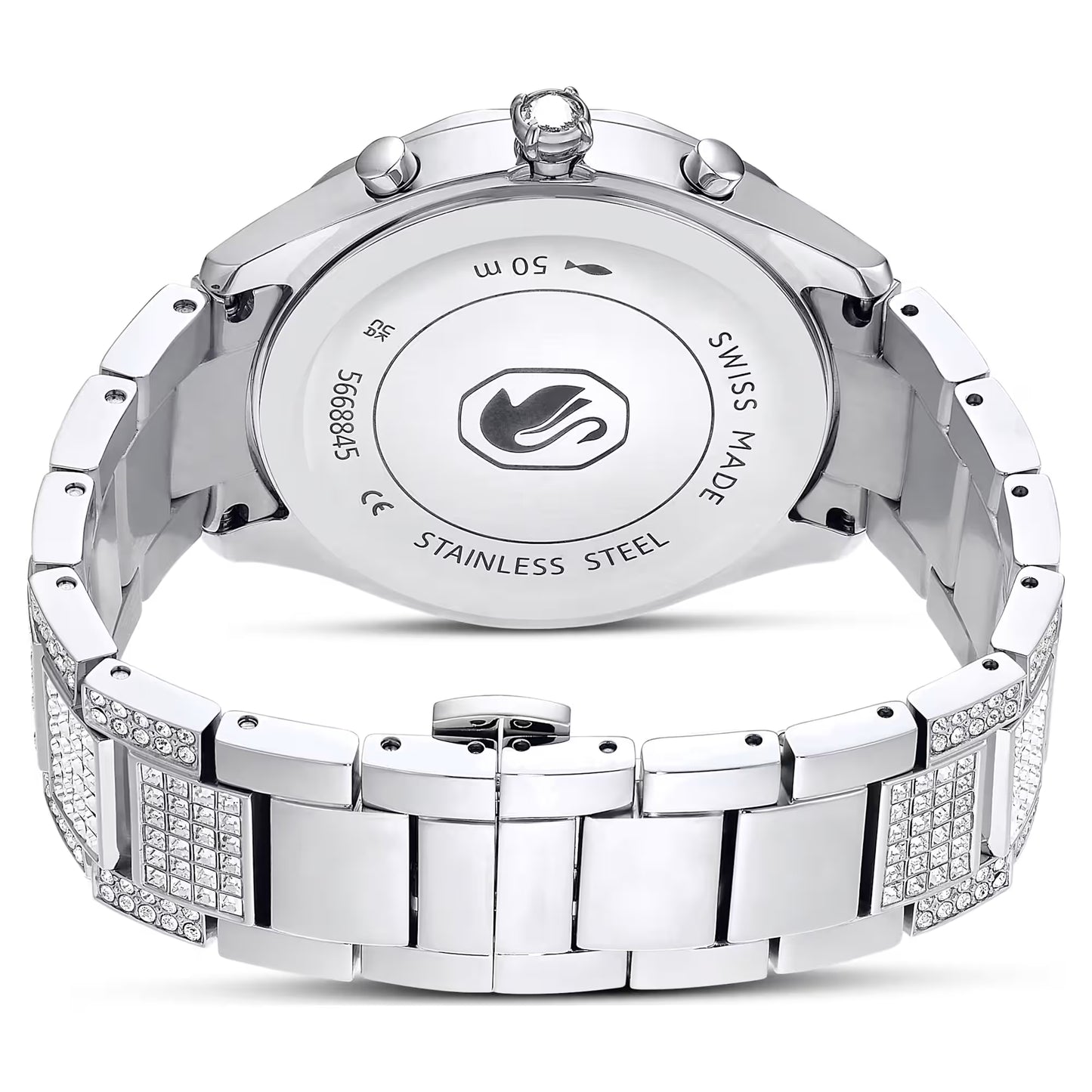 Dextera Lux watch, Swiss Made, Metal, Silver