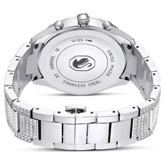 Dextera Lux watch, Swiss Made, Metal, Silver