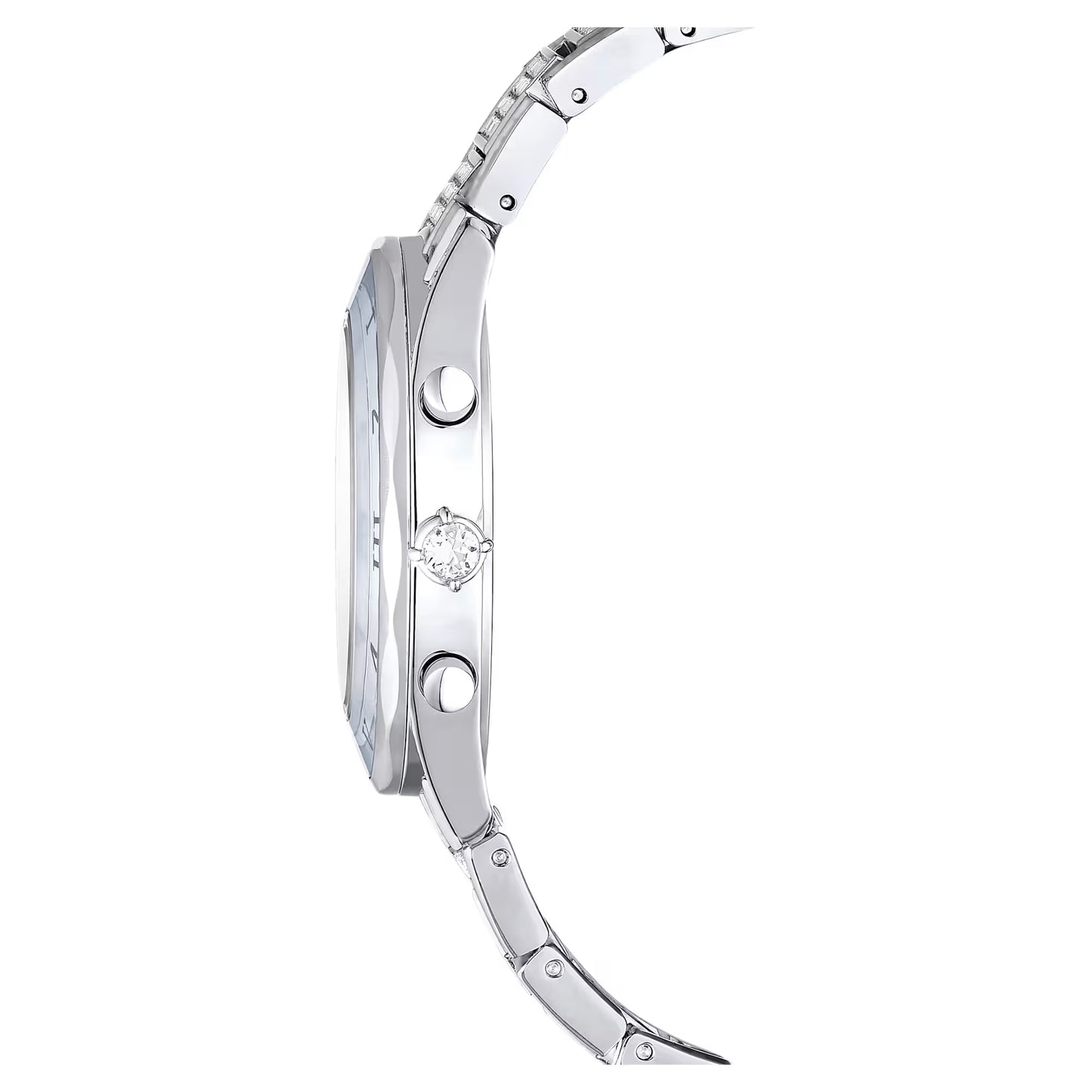 Dextera Lux watch, Swiss Made, Metal, Silver