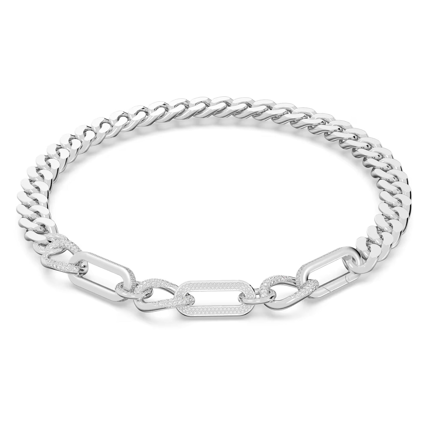 Dextera necklace, Statement, Mixed links, Small