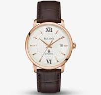 Hudson, mens watch brown leather strap