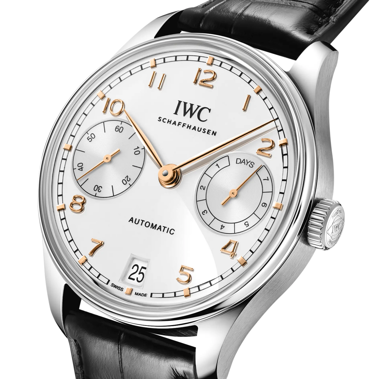 Portugieser Automatic 42 Leather Strap Watch