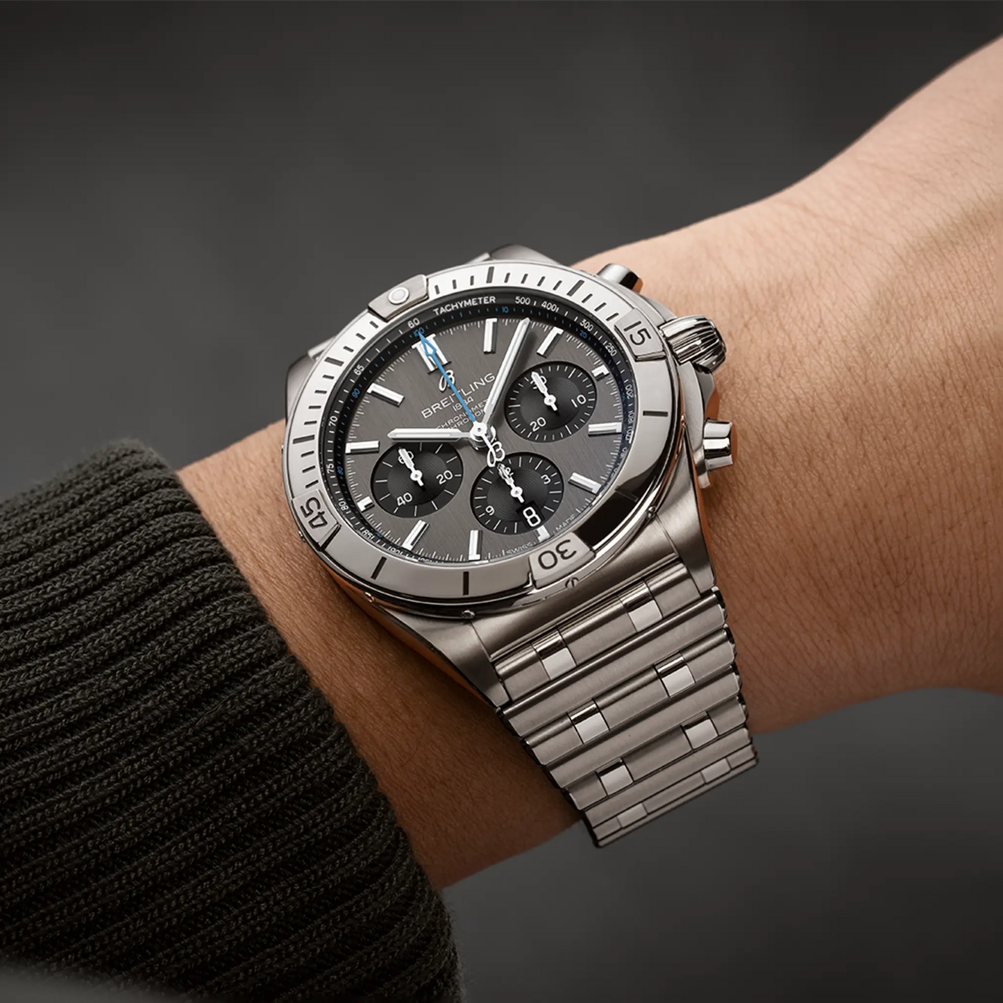 CHRONOMAT B01 42 | 42mm Titanium Case Gray Dial