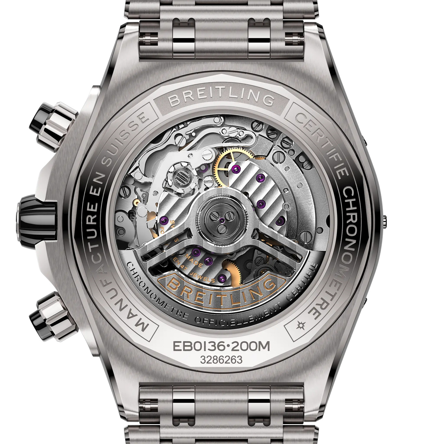 SUPER CHRONOMAT B01 44 | 44mm Titanium Case Gray Dial