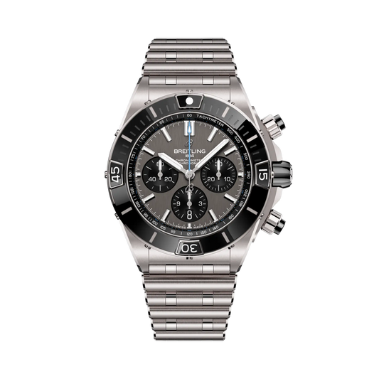 SUPER CHRONOMAT B01 44 | 44mm Titanium Case Gray Dial