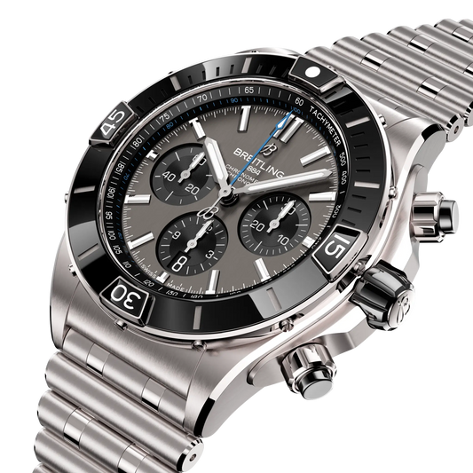 SUPER CHRONOMAT B01 44 | 44mm Titanium Case Gray Dial