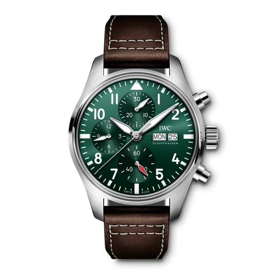 Pilot’s Watch Chronograph 41mm Leather Strap Watch