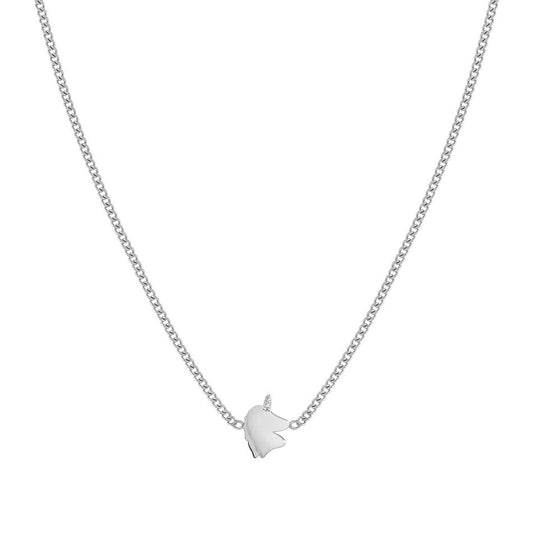 Fairy Icons Steel Unicorn Necklace