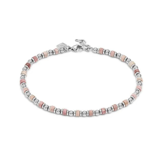 Instinct Steel Pink Jade Sea Anklet