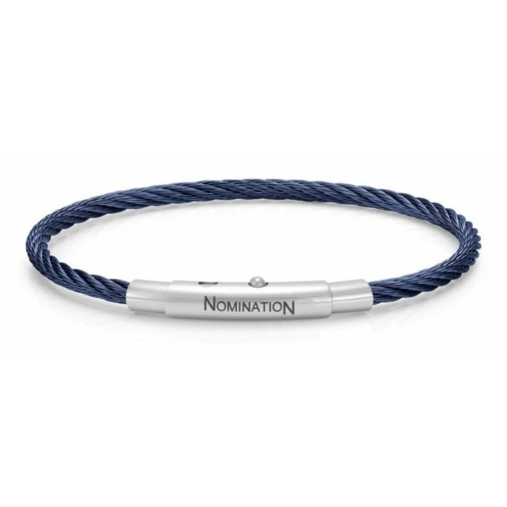Nomination Navy Blue Rope Bracelet