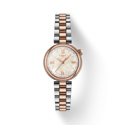 T-Lady Desir 28mm Ladies Quartz Bi-Metal Watch