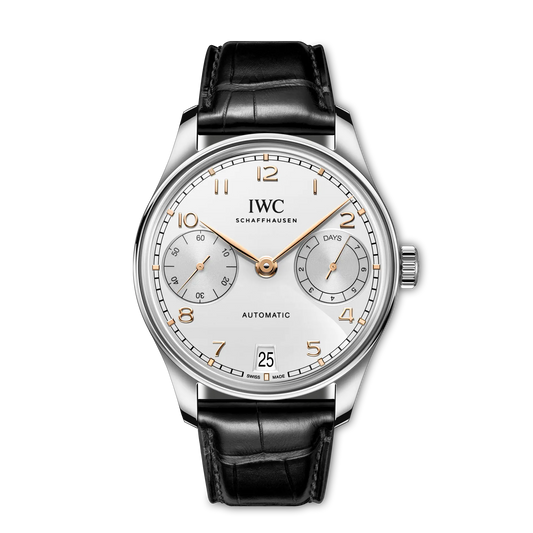 Portugieser Automatic 42 Leather Strap Watch