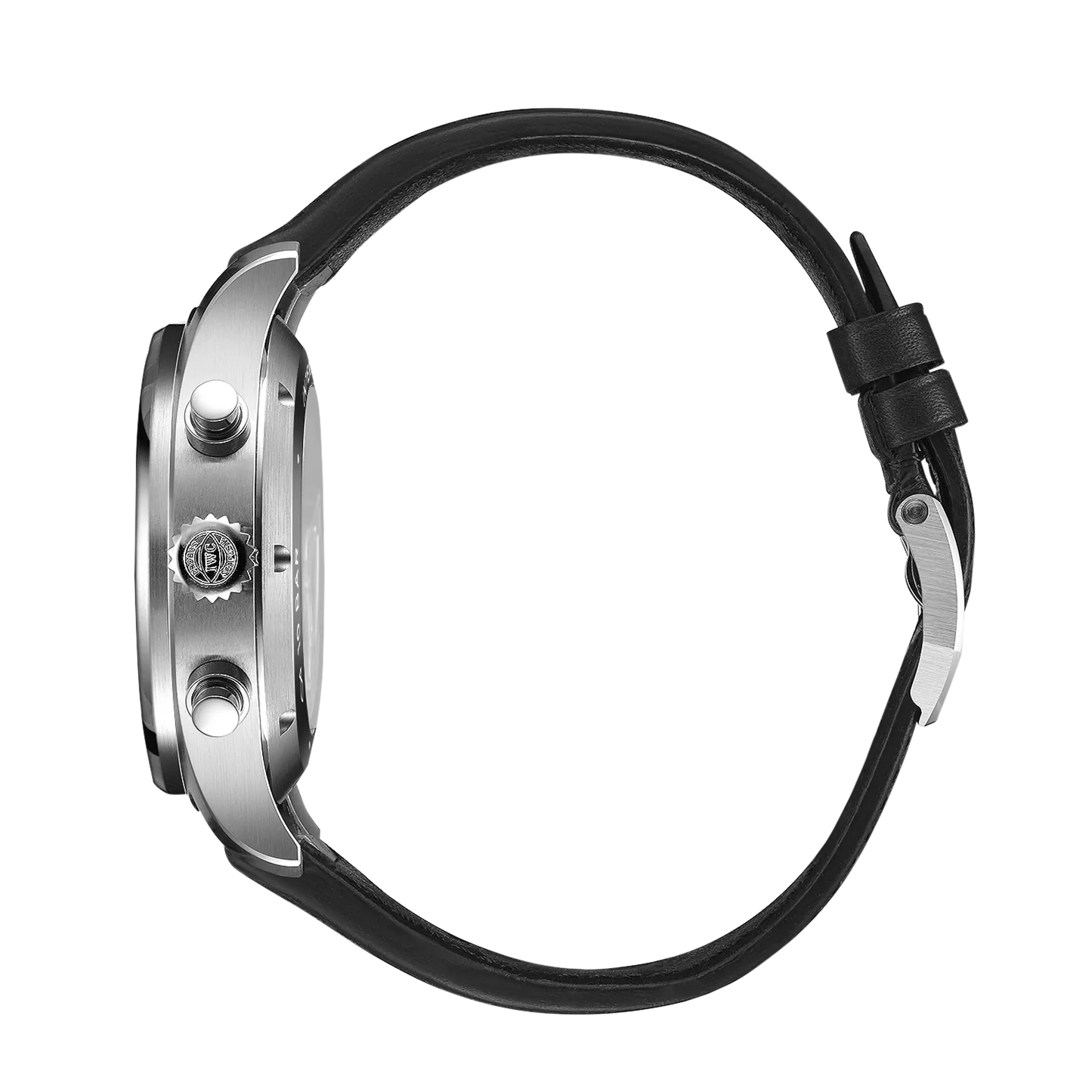 Pilot's Watch Chronograph 43mm Leather Strap Watch