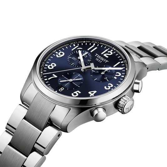 Chrono L 42mm Stainless Steel Quartz Watch