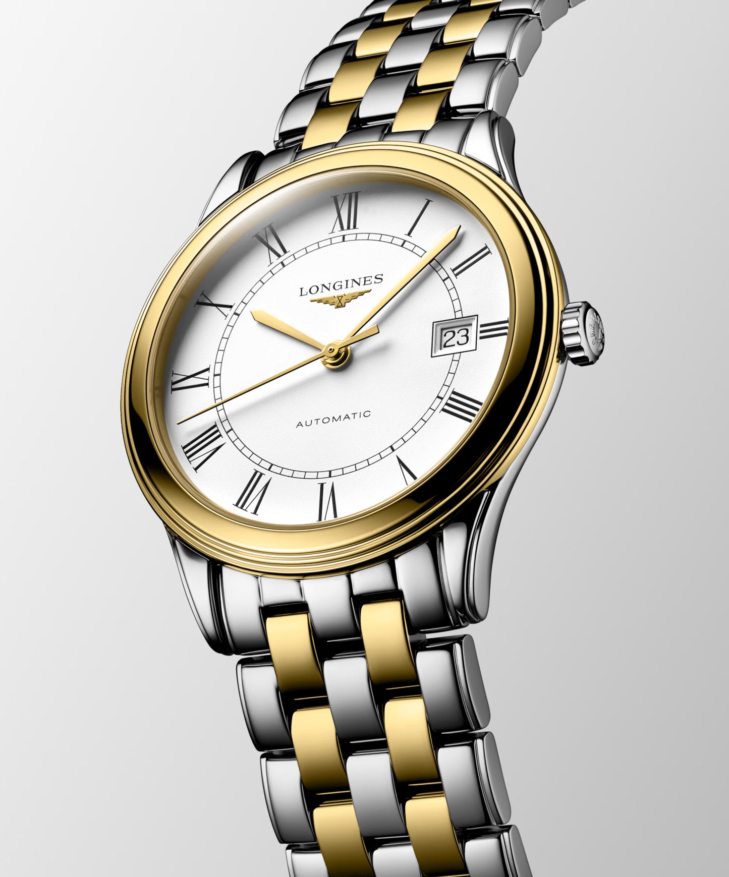EX-DISPLAY Flagship Classic 38.5mm Stainless Steel & Yellow PVD Coated Automatic Watch