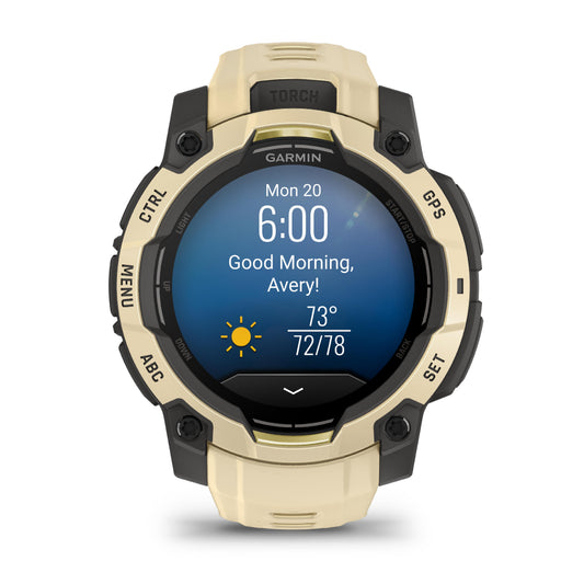 Garmin Instinct 3 45mm AMOLED Citrine With Citrine Band