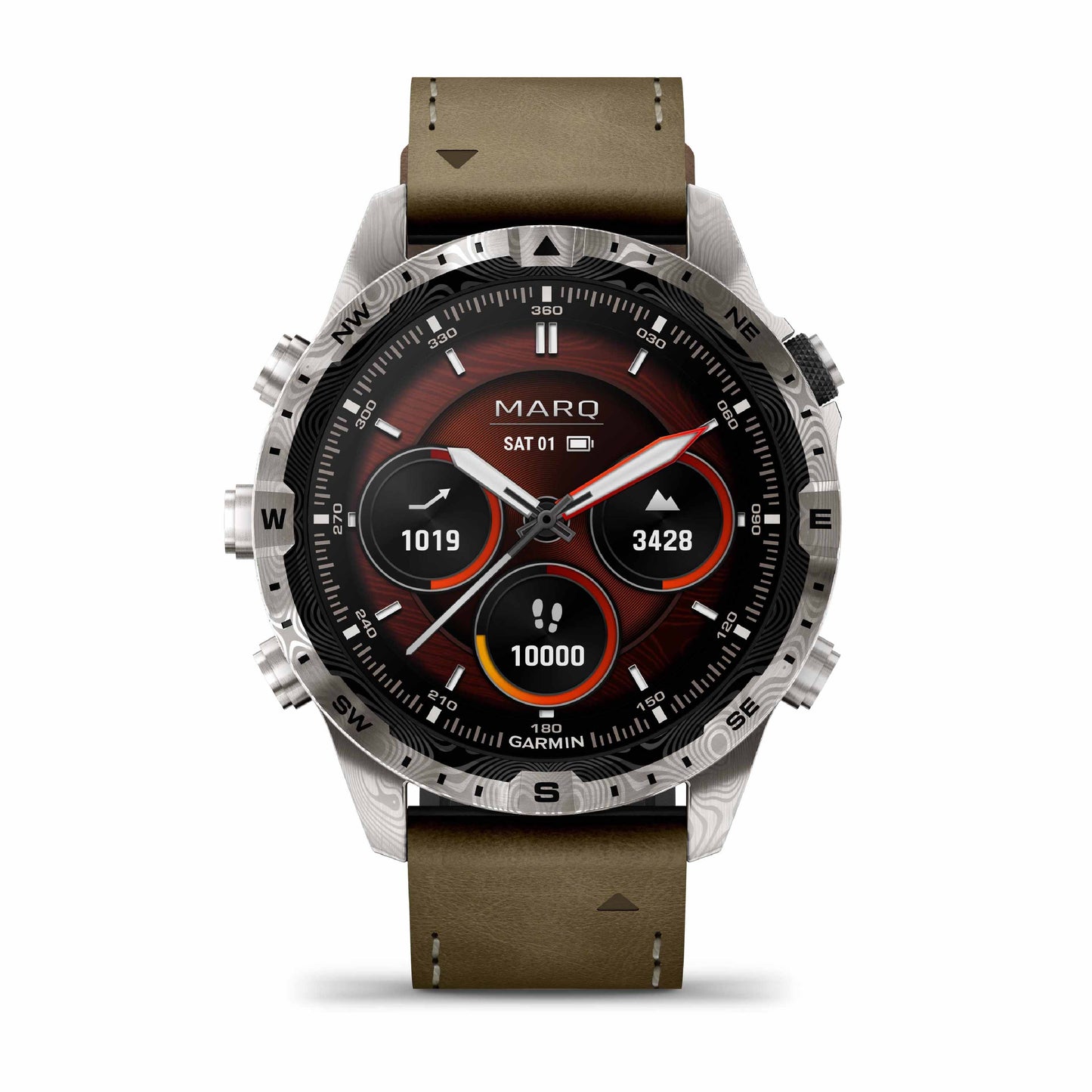 Garmin MARQ Adventurer Gen 2 Damascus Steel Edition