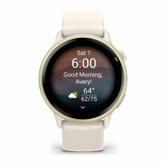 Garmin Vivoactive 6 Lunar Gold with Bone Band