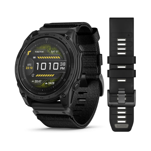 Garmin Tactix 8 51mm AMOLED Sapphire Titanium Tactical Black Nylon Band