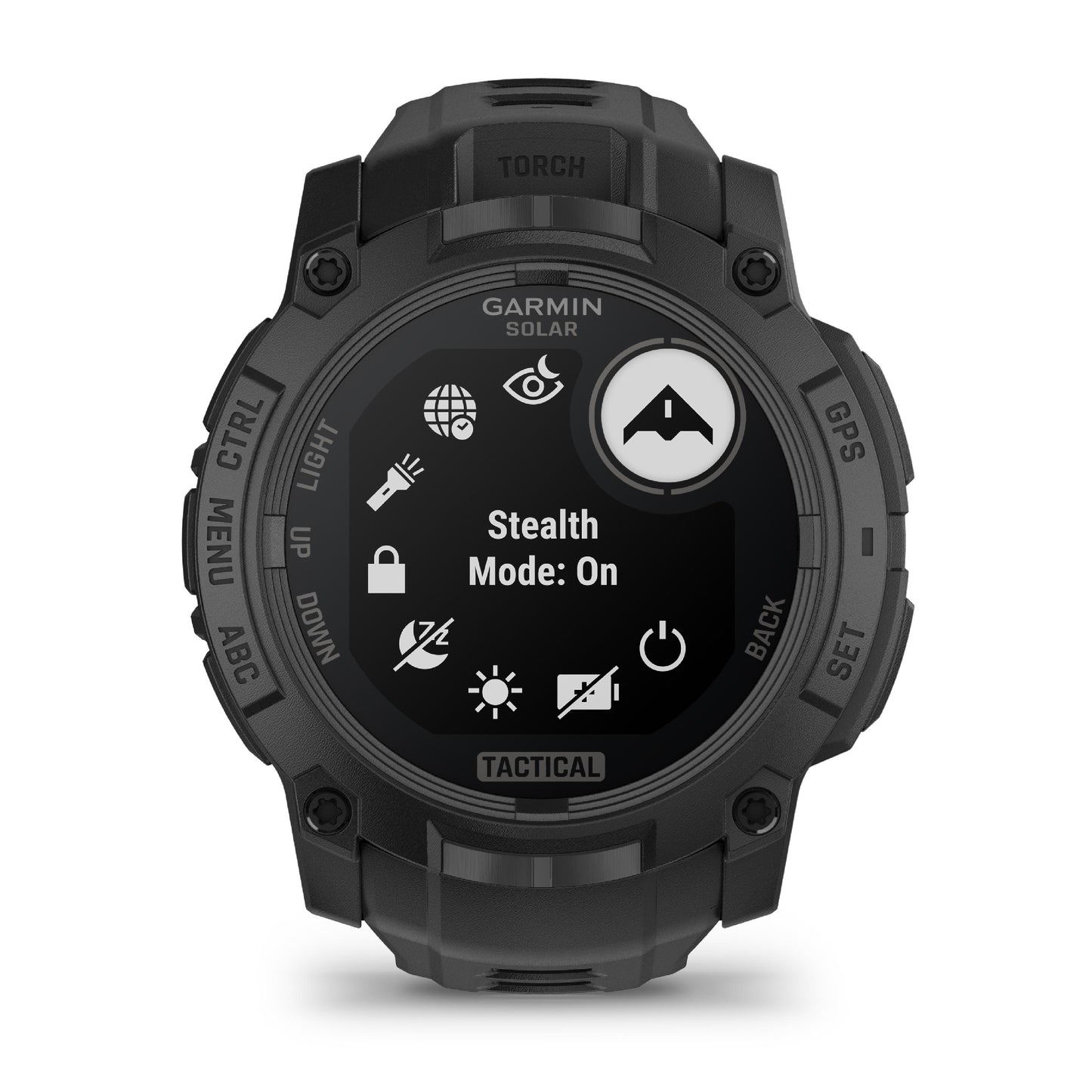 Garmin Instinct 3 50mm Solar Tactical Edition Black with Black Band