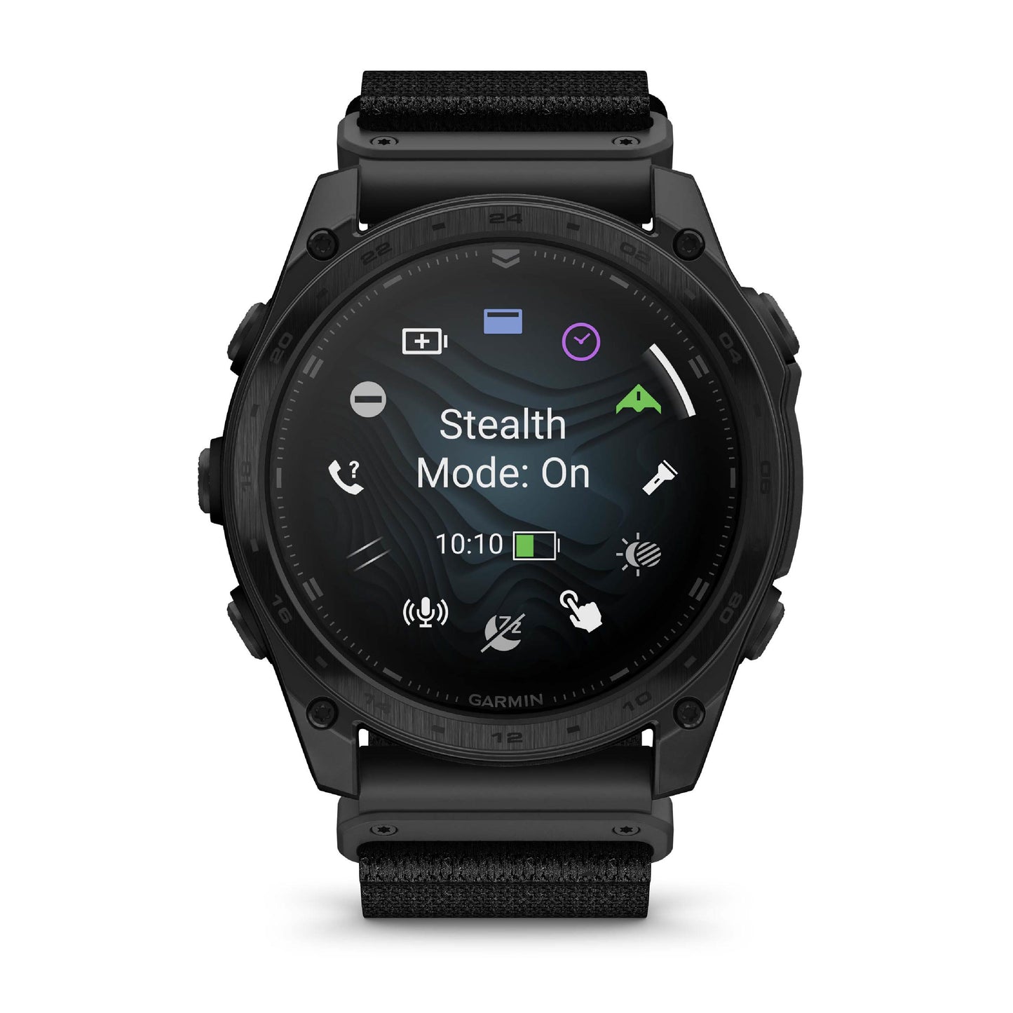 Garmin Tactix 8 51mm AMOLED Sapphire Titanium Tactical Black Nylon Band