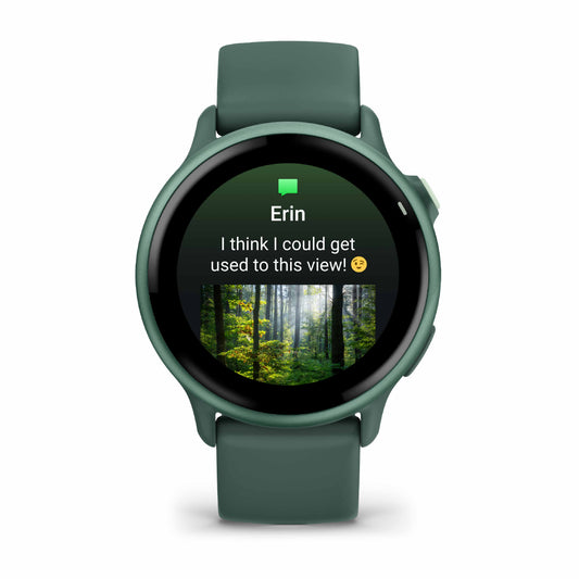 Garmin Vivoactive 6 Metallic Jasper Green with Jasper Green Band