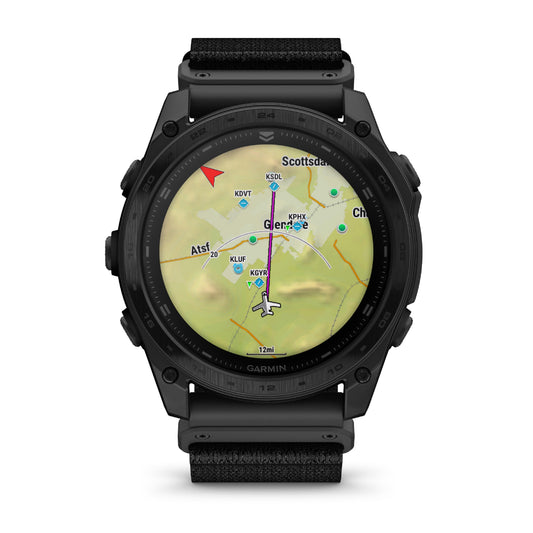 Garmin Tactix 8 51mm AMOLED Sapphire Titanium Tactical Black Nylon Band