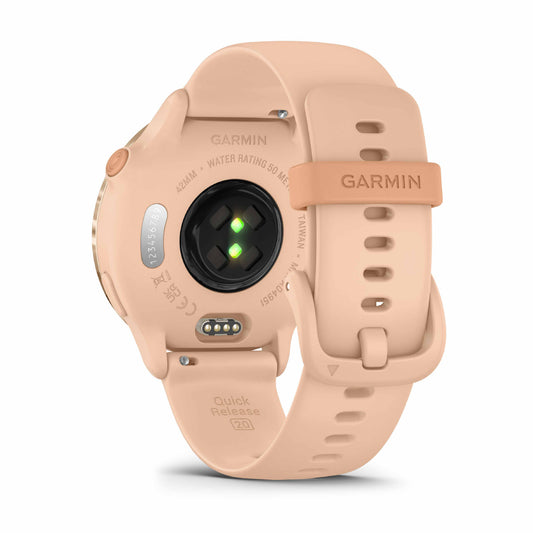 Garmin Vivoactive 6 Metallic Pink Dawn with Pink Dawn Band
