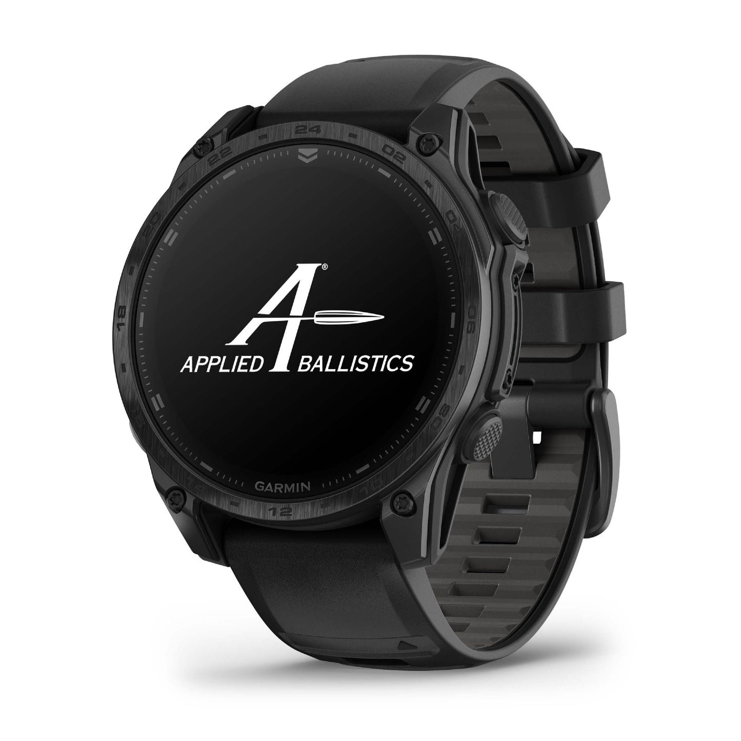 Garmin Tactix 8 47mm AMOLED Sapphire Titanium Black Silicone Band