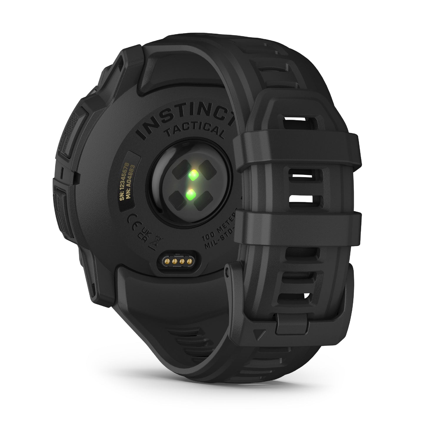 Garmin Instinct 3 50mm AMOLED Tactical Edition Black with Black Band
