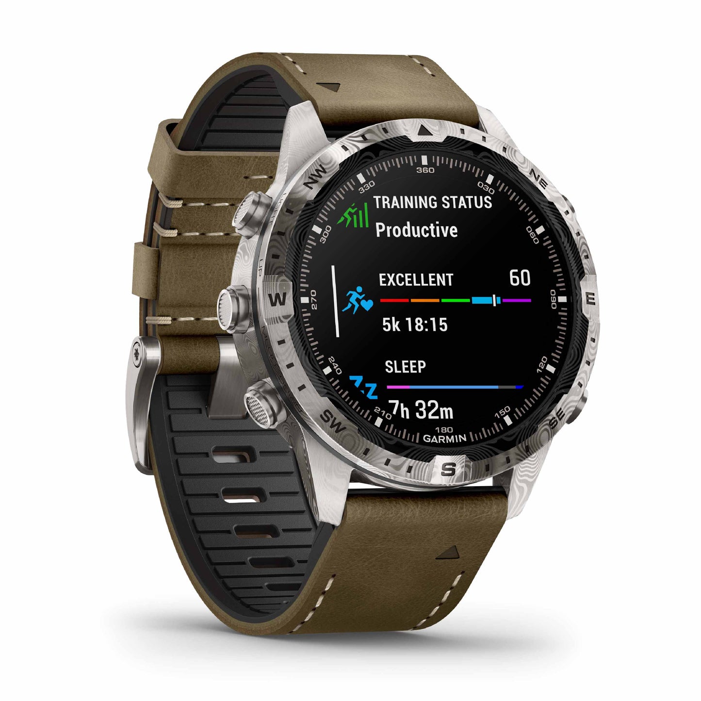 Garmin MARQ Adventurer Gen 2 Damascus Steel Edition
