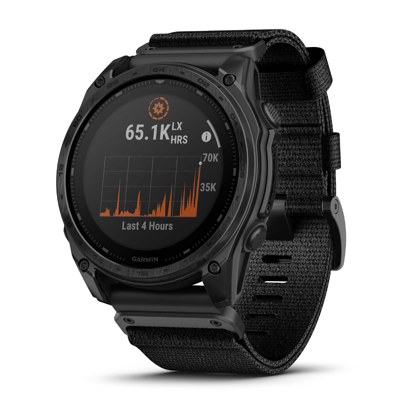 Garmin Tactix 8 51mm Solar Sapphire Titanium Tactical Black Nylon Band