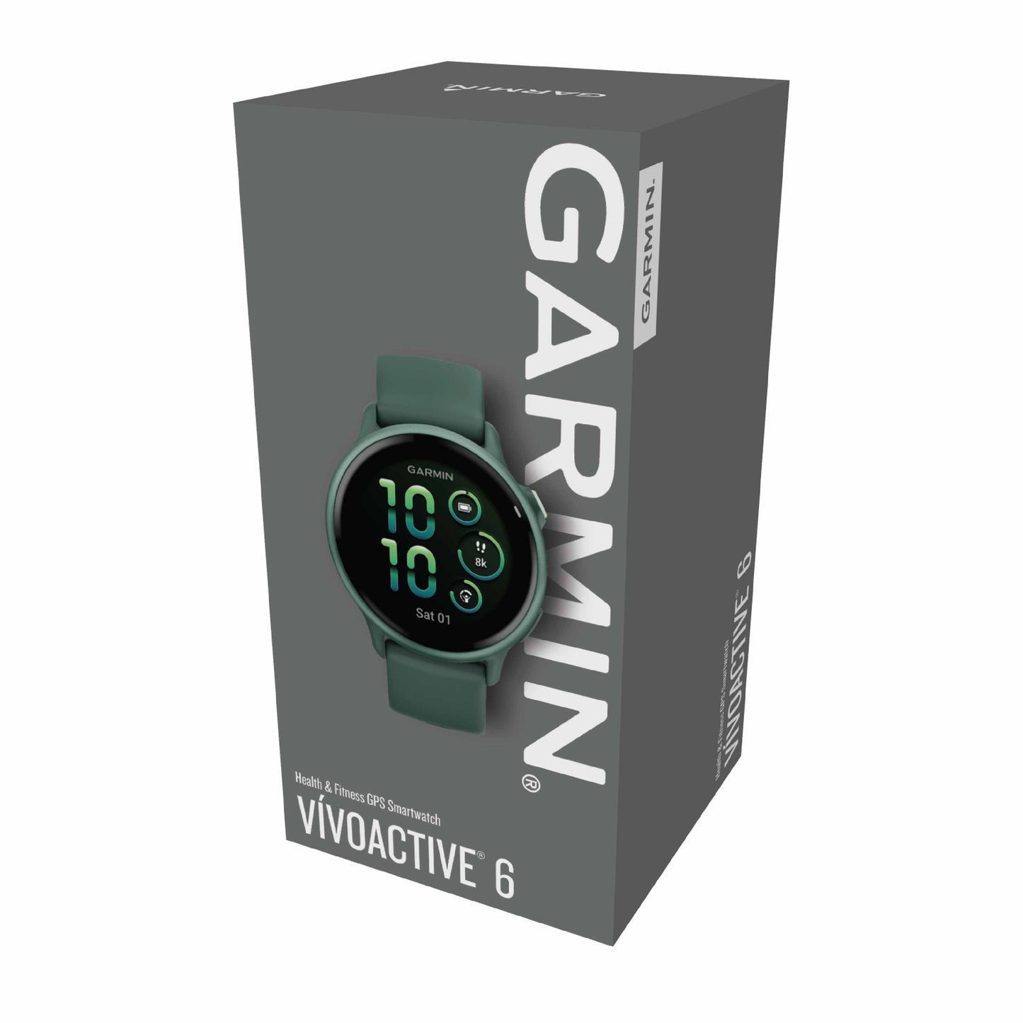 Garmin Vivoactive 6 Metallic Jasper Green with Jasper Green Band