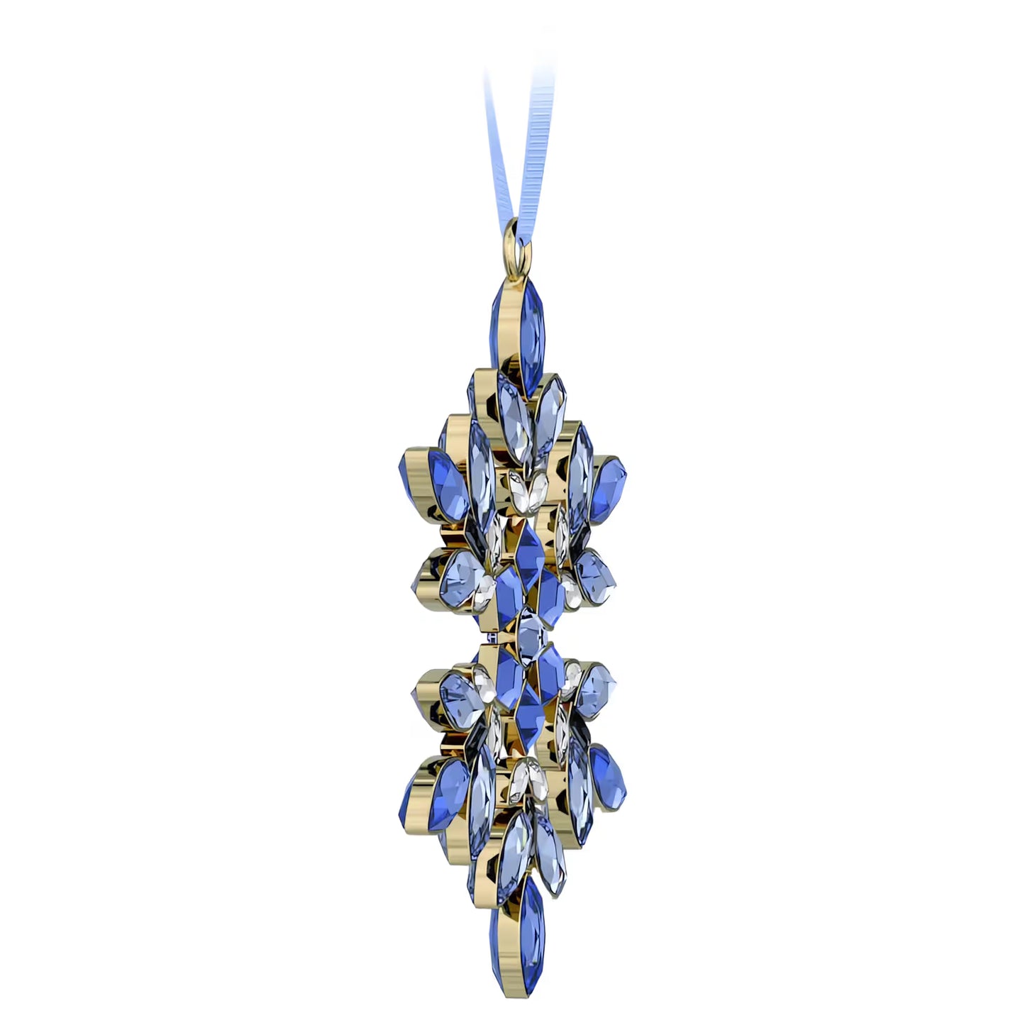 Gema Holiday Ornament, Blue