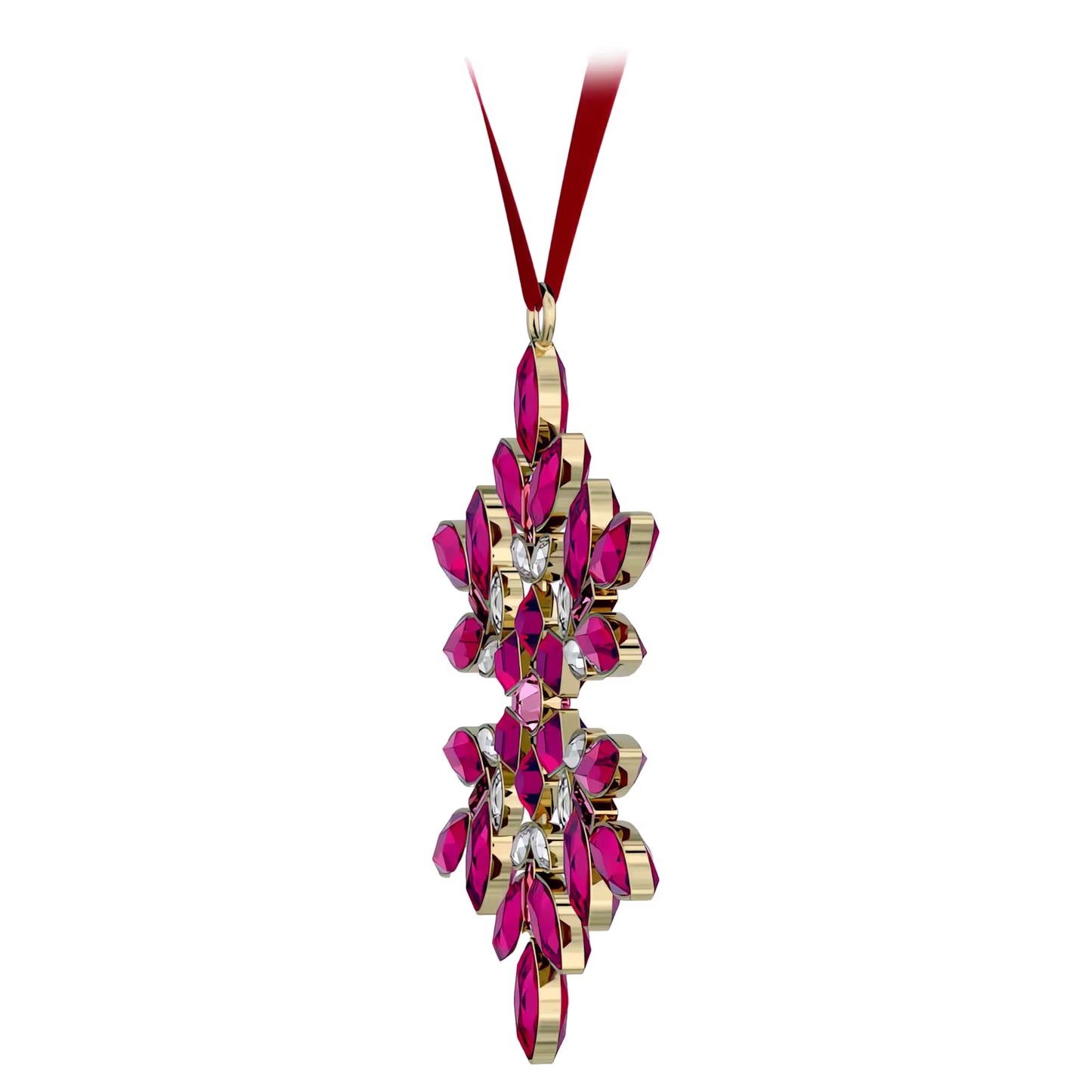Gema Holiday Ornament, Red