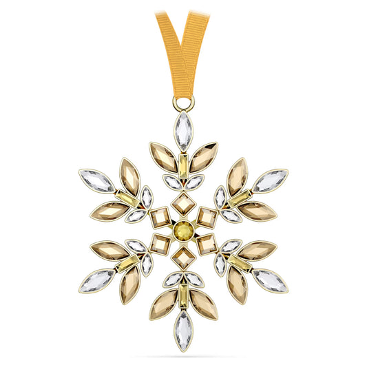 Gema Holiday Ornament, Yellow