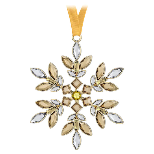Gema Holiday Ornament, Yellow