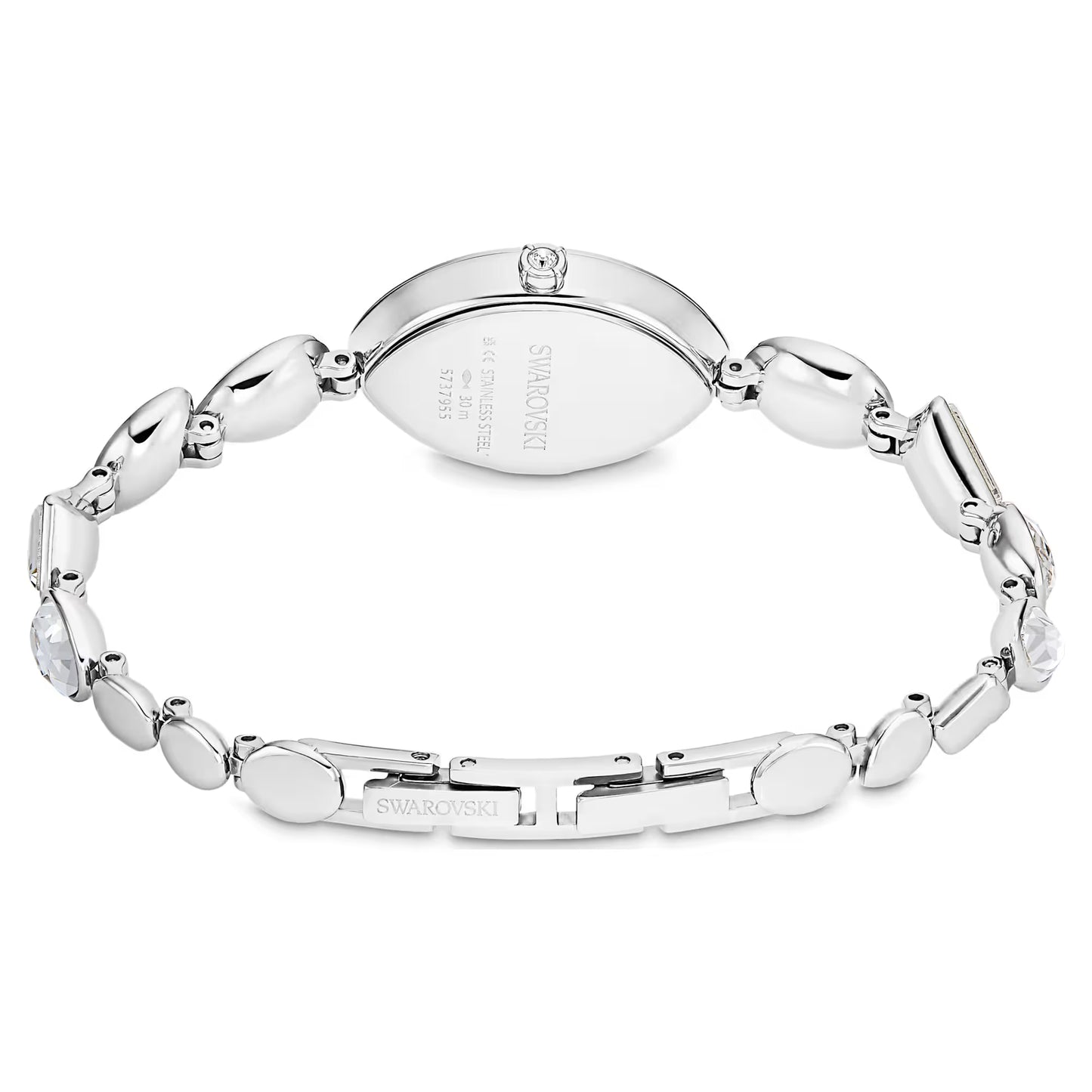 Gema watch, Crystal bracelet, Silver Tone, Stainless steel