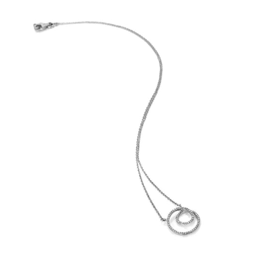 White Gold Flow Necklace