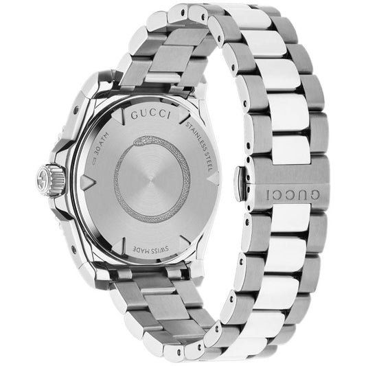 Dive Stainless Steel 40mm Orange Dial Watch