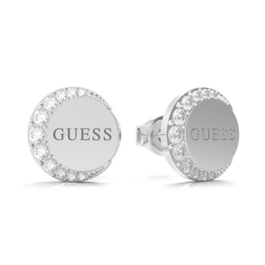 Silver Moon Phases Stud Earrings