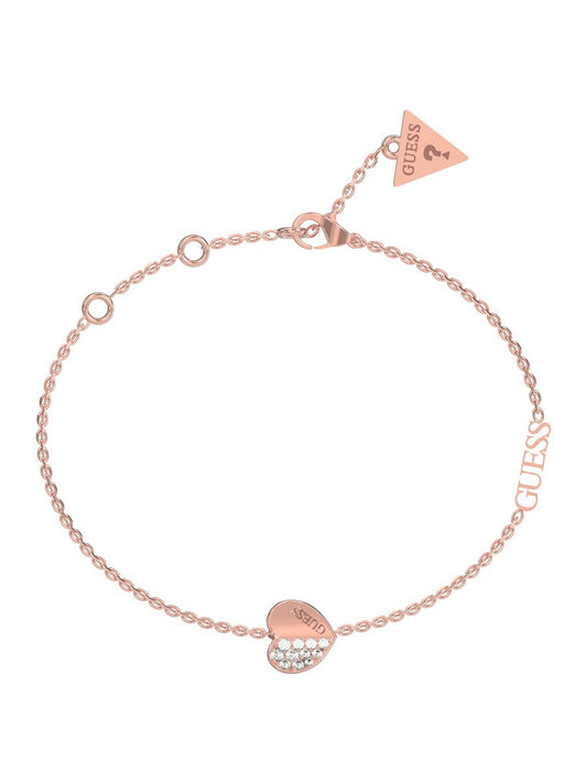 Love Heart Rose Gold Bracelet