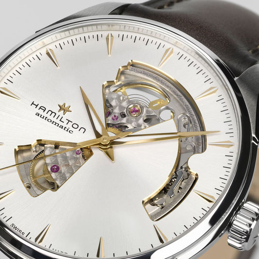 Hamilton Jazzmaster Open Heart Auto 40mm Silver