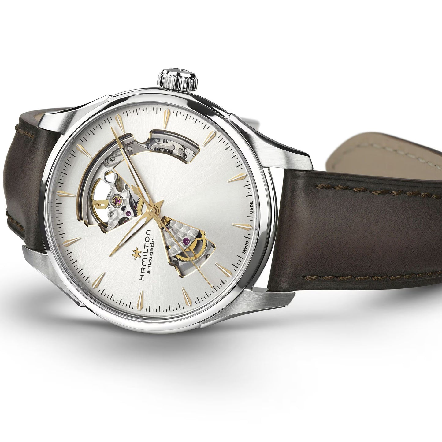 Hamilton Jazzmaster Open Heart Auto 40mm Silver