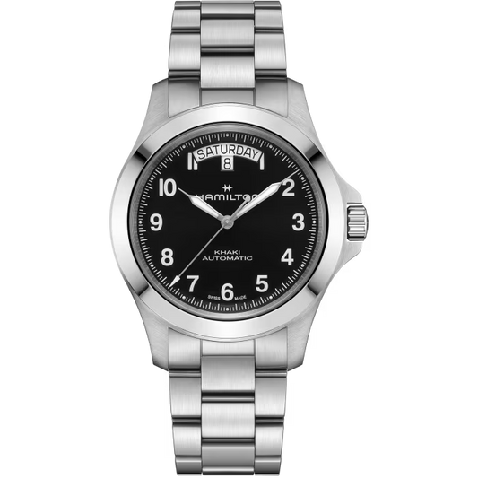 Khaki Field King Day-Date 40mm Stainless Steel Watch