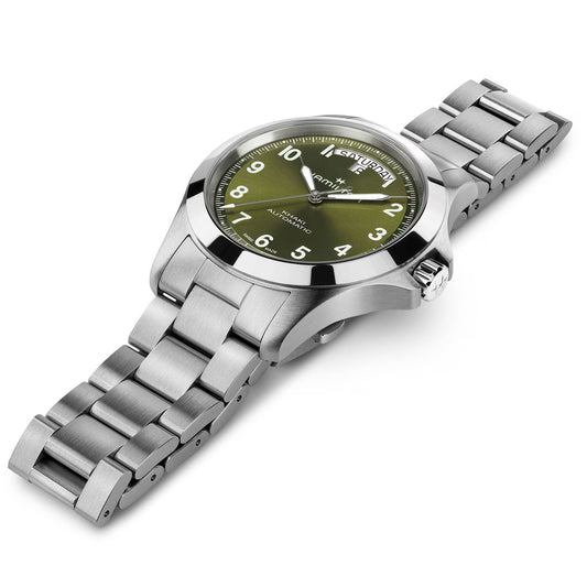 Khaki Field King Day-Date 40mm Stainless Steel Watch