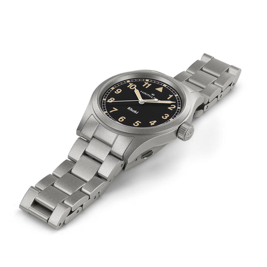Khaki Field Quartz | 38mm Stainless Steel Black Dial